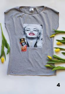 Tričko s krátkým rukávem Marilyn Velikost: S/M 4
