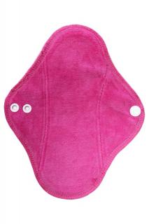 Slipová vložka (Bavlněné froté s PUL) - Růžový velur (kojenecký plyš)