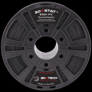 3DXSTAT ESD PC filament antistatický černý 1,75mm 3DXTECH 750g