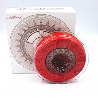 ABS+ filament 1,75 mm červený Devil Design 330g