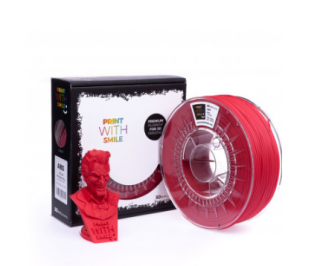 ABS filament cherry red 1,75 mm Print With Smile 1kg