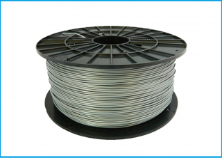 ABS tisková struna stříbrná 1,75 mm 1 kg Filament PM (ND)  Nové složení