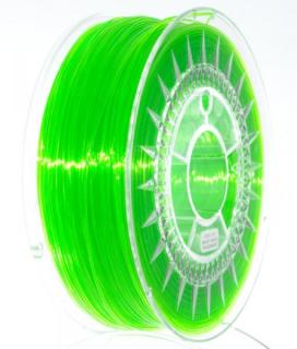 PET-G filament 1,75 mm jasně zelený transparent Devil Design 1 kg