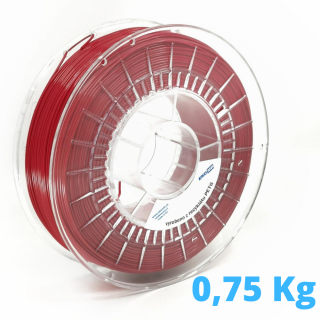 PET-G filament z recyklátu 1,75 mm šarlatová červená EKO-MB 0,75 kg