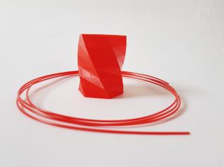 PET-G tisková struna červená 1,75 mm 1 kg Filament PM
