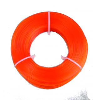 PETG Easy filament Refill oranžový transparentní 1,75mm Fiberlogy 850g