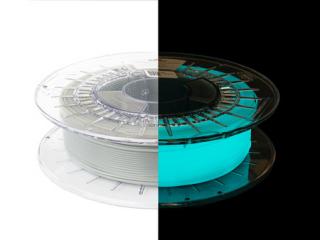 PETG filament Glow in the Dark Blue 1,75 mm Spectrum 0,5 kg