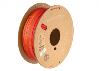 PLA Dual PolyTerra filament Sunrise (Red-Yellow)1,75mm Polymaker 1kg