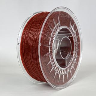 PLA filament 1,75 mm Galaxy třpytivý červený Devil Design 1 kg