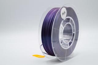 PLA filament 1,75 mm metalická fialová Devil Design 0,33 kg