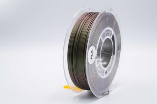 PLA filament 1,75 mm metalická zelená Devil Design 0,33 kg