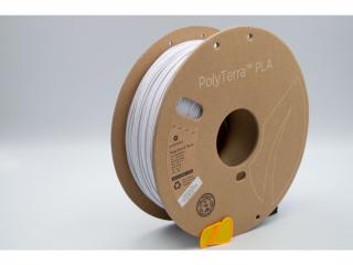 PLA PolyTerra filament Marble White  1,75mm Polymaker 1000 g