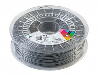 PLA  Silk filament stříbrný Silver 1,75 mm Smartfil 750g X