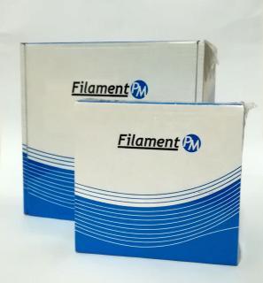 PLA tisková struna černá 1,75 mm 2 kg Filament PM