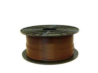 PLA tisková struna hnědá 1,75 mm 1 kg Filament PM