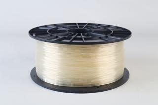 PLA tisková struna transparentní 1,75 mm 1 kg Filament PM