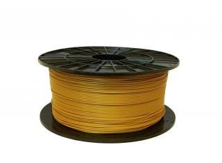 PLA tisková struna zlatá 1,75 mm 1 kg Filament PM