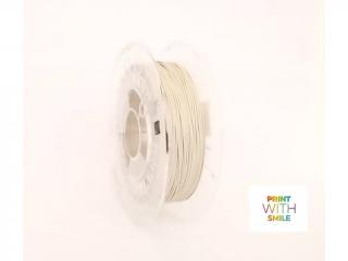 PLA WOOD WHITE filament 1,75 mm Print With Smile 0,45kg