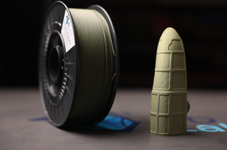 Polylite 1.0 LW PLA army green filament 1,75 mm 3D LabPrint 1kg
