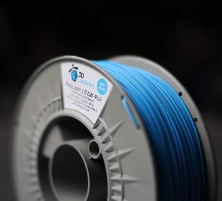 Polylite 1.0 LW PLA sky blue filament 1,75 mm 3D LabPrint 1kg