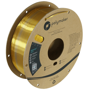 Polymaker PolyLite PLA DUAL SILK 1,75 mm Crown Silk Gold-Silver, 1 kg
