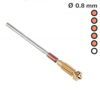 Prusa Nextruder tryska Brass 0,8 mm