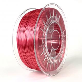 SILK filament červený Devil Design 1 kg 1,75 mm