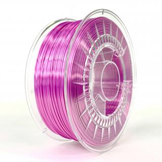 SILK filament jasně růžový Devil Design 1 kg 1,75 mm