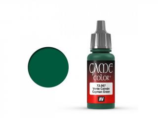 Vallejo Game Color 72067 Cayman Green (18 ml)