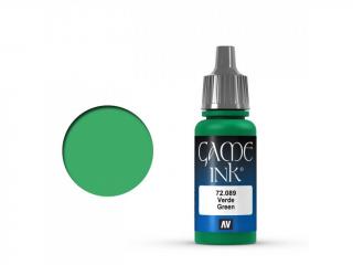 Vallejo Game Color 72089 Green Ink (18 ml)