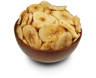 Banán chips plátky Gramáž: 200 g