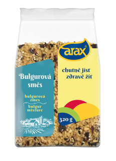 Bulgur s quinoa a sušenou paprikou Gramáž: 320 g