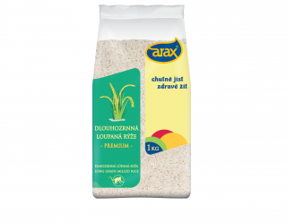 Rýže bílá dlouhozrnná Gramáž: 1 kg