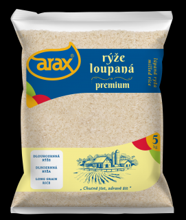 Rýže bílá dlouhozrnná Gramáž: 5 kg