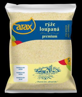 Rýže parboiled dlouhozrnná Gramáž: 5 kg