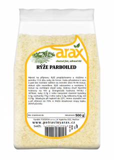 Rýže parboiled dlouhozrnná Gramáž: 500 g