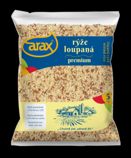 Rýže parboiled dlouhozrnná s červenou rýží Gramáž: 5 kg