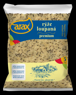 Rýže parboiled dlouhozrnná s indiánskou rýží Gramáž: 5 kg