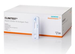 Antigenní test CLINITEST Rapid COVID-19, 20 KS