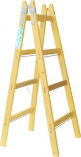 HTI Dřevěný stojací žebřík (štafle) 3,15 m| 60110