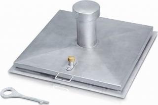 HTI Studnové poklopy obdélníkové s komínem 1000x800 mm| 47190