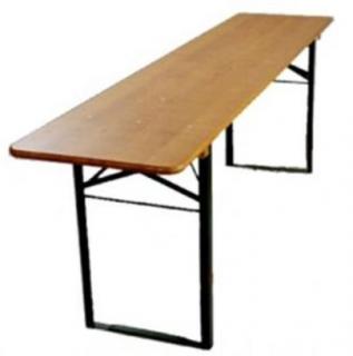 HTI Stůl k pivnímu setu 220 x 50 cm - Kiefer Rozměr (cm): 220 x 50
