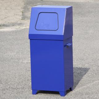 HTI Venkovní odpadkový koš s klapkou - 70 l EW-1023