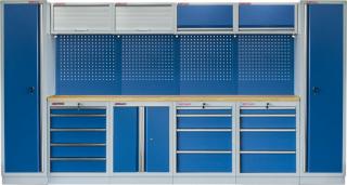 Kvalitní PROFI BLUE dílenský nábytek 3920 x 465 x 2000 mm - MTGS1300A7
