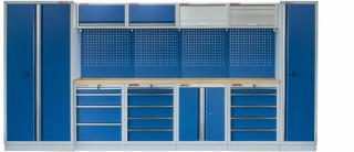 Kvalitní PROFI BLUE dílenský nábytek 4235 x 465 x 2000 mm - MTGS1300AB