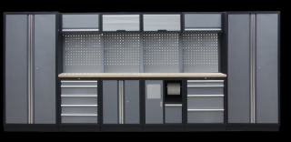 Kvalitní PROFI dílenský nábytek - 4535 x 2000 x 465 mm - TGS1301AD