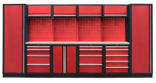 Kvalitní PROFI RED dílenský nábytek 3920 x 465 x 2000 mm - RTGS1300A8