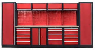 Kvalitní PROFI RED dílenský nábytek 3920 x 465 x 2000 mm - RTGS1300AA