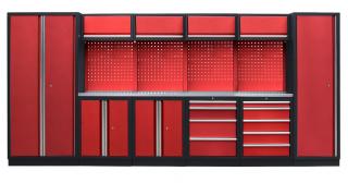 Kvalitní PROFI RED dílenský nábytek 4235 x 465 x 2000 mm - RTGS1300BB5