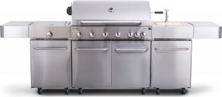 Penta Plynový gril G21 Nevada BBQ kuchyně Premium Line, 7 hořáků + zdarma redukční ventil